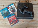 PS4 Slim 500GB + 2 controllers + HDMI kabel + 3 games, Games en Spelcomputers, Ophalen, Zo goed als nieuw, Slim