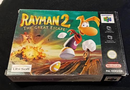 N64 Rayman 2, Games en Spelcomputers, Games | Nintendo 64, Gebruikt, Avontuur en Actie, 1 speler, Ophalen of Verzenden