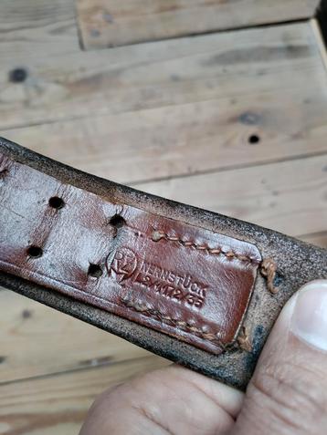 Ceinture marquée SA allemande WW2