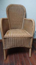 Rotan armstoel, Huis en Inrichting, Fauteuils, Gebruikt, Minder dan 75 cm, Riet of Rotan, Ophalen of Verzenden