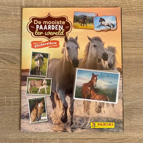 De mooiste paarden ter wereld Panini, Verzamelen, Stickers, Zo goed als nieuw, Dier en Natuur, Ophalen of Verzenden