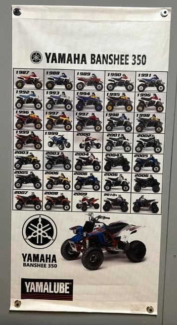 Yamaha Banshee 350 YFZ banner 1987-2010 beschikbaar voor biedingen