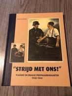 Strijd met ons , Vlaamse en Waalse propaganda kaarten 40-45, Ophalen of Verzenden, Tweede Wereldoorlog
