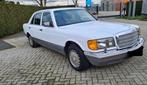 Oldtimer Mercedes 560 SEL AUT, bj 1986, Auto's, Automaat, 4 deurs, Wit, Berline