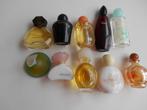 Yves Rocher parfums 10 miniatuur - flesjes, Verzamelen, Ophalen of Verzenden, Miniatuur, Zo goed als nieuw, Gevuld