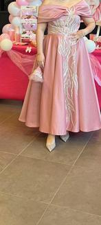 Elegante roze feestjurk / gala jurk, Enlèvement, Comme neuf, Taille 38/40 (M), Rose