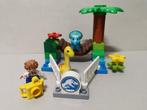 duplo 10879 - Jurassic world, le zoo des adorables dinos, Ophalen of Verzenden, Gebruikt, Complete set, Duplo