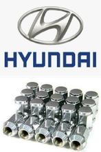 Set wielmoeren Hyundai i20 i30 Coupe Galloper SantaFe Tucson, Auto diversen, Wieldoppen, Nieuw, Ophalen of Verzenden