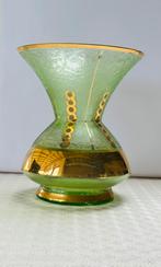 De Rupel Vase art déco en verre vert émeraude, Antiquités & Art, Enlèvement ou Envoi