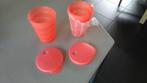 Tupperware 2 fun bekers nieuw, Ophalen of Verzenden, Nieuw