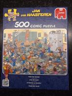 Comic puzzel: vang de muis.  Jan van Haasteren, Ophalen of Verzenden, 500 t/m 1500 stukjes, Zo goed als nieuw, Legpuzzel