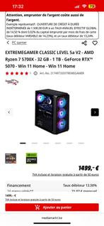 Pc gamer rtx 5070 neuf, Audio, Tv en Foto, Karaoke-apparatuur, Ophalen, Nieuw