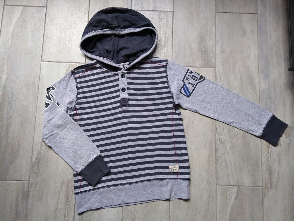 ★ M122/128 - Zomertrui met Kap Mexx, Kinderen en Baby's, Kinderkleding | Maat 122, Zo goed als nieuw, Jongen, Trui of Vest, Ophalen of Verzenden