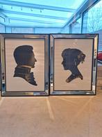 2 kaders man en vrouw, Ophalen