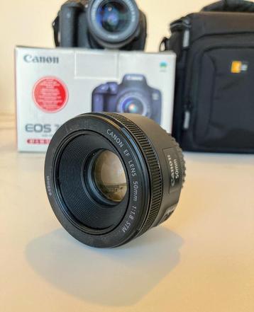 Canon ef 50mm lens (1:1.8)  beschikbaar voor biedingen