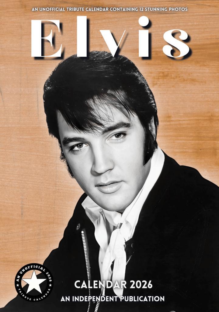 Elvis 2026 kalender, Diversen, Kalenders, Nieuw, Jaarkalender, Ophalen of Verzenden