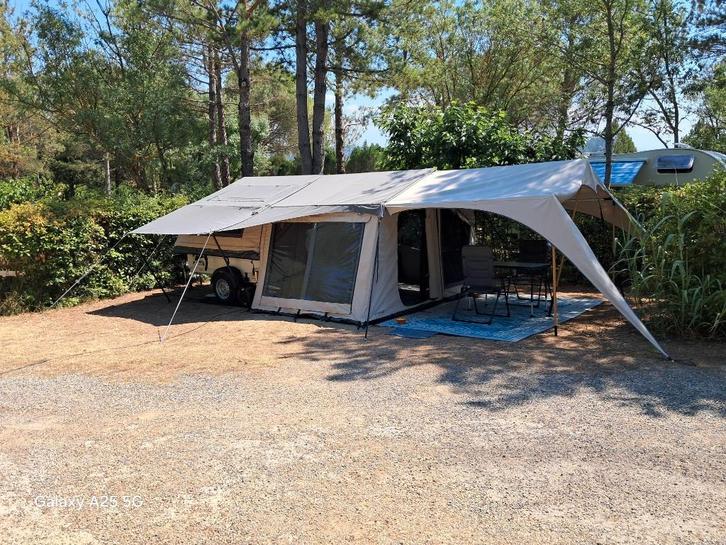 Campooz Fat Freddy (2022) met veel opties, Caravans en Kamperen, Vouwwagens, Campooz, tot en met 2, Aanwezig, Ophalen