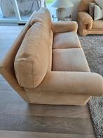 2 Moderne Sofa's in Hoogwaardig Aniline Leder / kleur Cognac, Maison & Meubles, 100 à 125 cm, Enlèvement, Utilisé, 150 à 200 cm