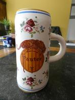 oude kruik panter bier delfts gekleurd aardewerk, Antiek en Kunst, Ophalen of Verzenden