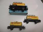 Märklin h0 Vintage – 3 wagons citerne SHELL (Ref. 4502), Analogique, Enlèvement ou Envoi, Courant alternatif, Wagon