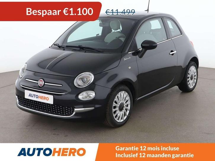 Fiat 500 1.0 Mild-Hybrid Dolcevita (bj 2021), Auto's, Fiat, Te koop, ABS, Airbags, Airconditioning, Bluetooth, Boordcomputer, Centrale vergrendeling