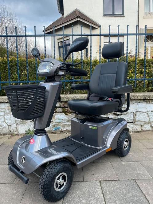 Scootmobiel Sterling S - 425 elektrische scooter nieuwstaat, Diversen, Rolstoelen, Zo goed als nieuw, Elektrische rolstoel, Inklapbaar