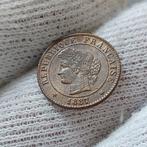 Rare! Piece de monnaie / France / Cérès / 1 Centime / 1887A, Timbres & Monnaies, Enlèvement ou Envoi, France, Monnaie en vrac