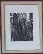 FRANS MASEREEL / GENTS GROOTHEID / ZW-W HOUTSNEDE / 77x61cm, Antiek en Kunst, Ophalen