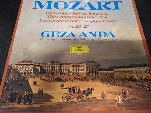 MOZART / ANDA - The Great Piano Concertos Box 4 x LP's Vinyl, Cd's en Dvd's, Vinyl | Klassiek, Gebruikt, Classicisme, Kamermuziek