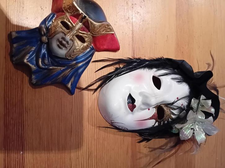 VENETIAANSE MASKERS, Antiek en Kunst, Curiosa en Brocante, Ophalen of Verzenden