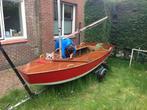Houten zeilboot type Cadet, Watersport en Boten, Ophalen, Gebruikt, Overige typen, 3 tot 6 meter