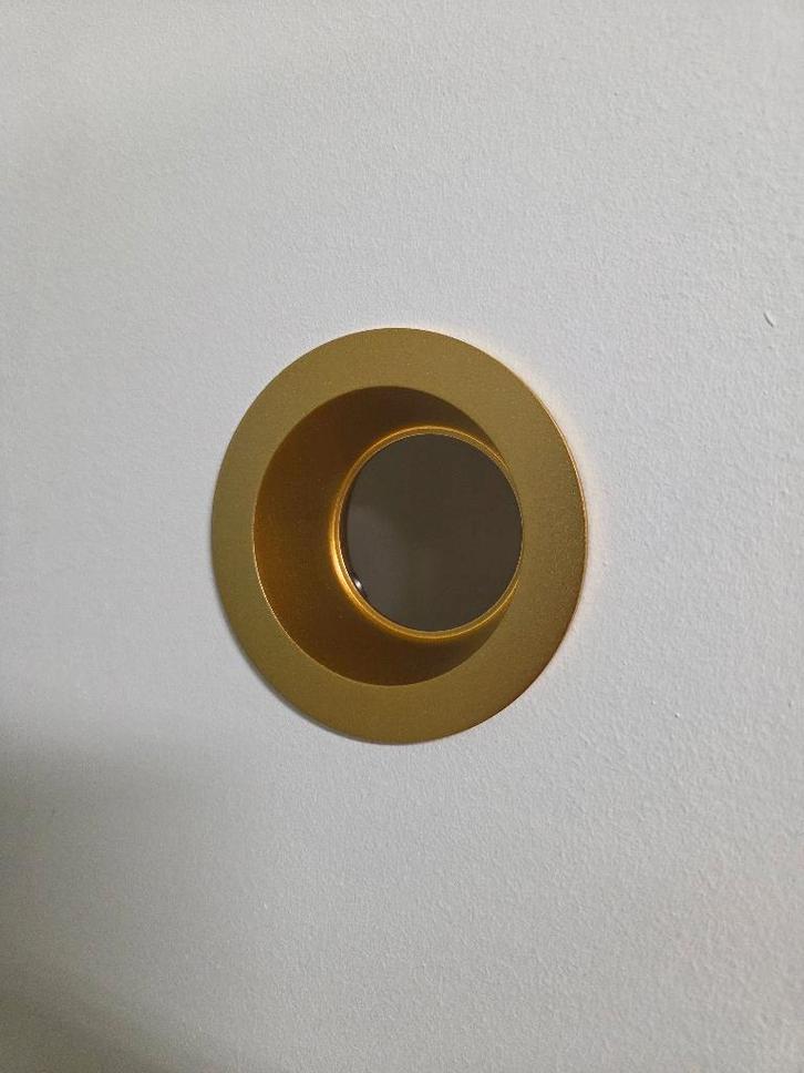 Lot de 100 nouveaux spots encastrés - doré - medium - IP22, Maison & Meubles, Lampes | Spots, Neuf, Spot encastrable ou Spot mural