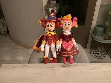 Efteling verschillende pluche characters (38-45 cm) beschikbaar voor biedingen