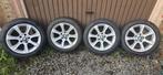 BMW Winterbanden + sensoren + Velgen, Ophalen, Gebruikt, 17 inch, Winterbanden