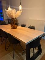 Eiken boomstamtafel, Enlèvement, Comme neuf