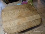 Houten salontafel, Huis en Inrichting, Tafels | Eettafels, Ophalen, Gebruikt, 50 tot 100 cm, Tot twee personen
