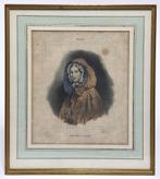 Lithografie van Jean-Baptiste MADOU, Antiek en Kunst, Kunst | Litho's en Zeefdrukken, Ophalen of Verzenden