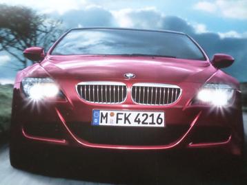 Brochure de la BMW Série 6 M6 2009