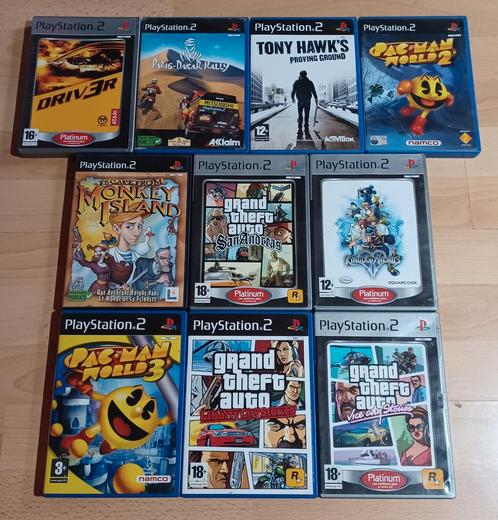 Jeux PS2 _ Prix en description, Games en Spelcomputers, Games | Sony PlayStation 2, Gebruikt, Ophalen of Verzenden