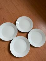 Bord, 4st wit, 20 cm, Huis en Inrichting, Keuken | Servies, Ophalen, Zo goed als nieuw