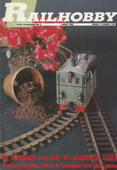Rail Hobby nr 4 april 1988, Hobby en Vrije tijd, Modeltreinen | H0, Nieuw, Boek, Tijdschrift of Catalogus, Gelijkstroom of Wisselstroom