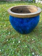 Gros pot en terre cuite, Tuin en Terras, Bloembakken en Plantenbakken, Ophalen, Zo goed als nieuw