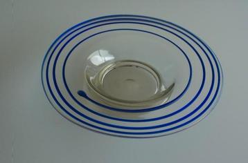 ronde schaal in glas
diam: 38 cm
H: 8 cm beschikbaar voor biedingen