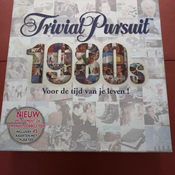 Trivial pursuit 1980's , als nieuw beschikbaar voor biedingen