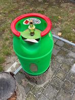 Gasfles met waarborgkaart 60 euro, Ophalen