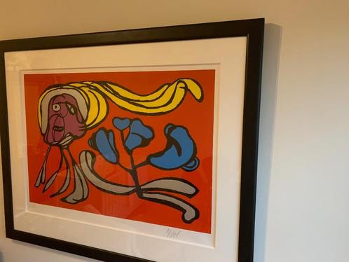 Litho Karel appel, Antiek en Kunst, Kunst | Litho's en Zeefdrukken, Ophalen