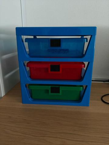Lego opbergrek met 3 lades beschikbaar voor biedingen