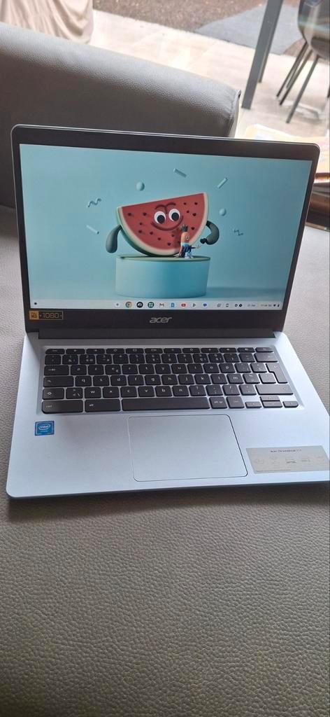 zo goed als nieuw-Chromebook ACER 314-met gratis opbergtas!, Computers en Software, Chromebooks, 128 GB, Azerty, Ophalen of Verzenden
