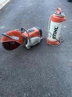 Disqueuse thermique Stihl ts 700+ réservoir d eau stihl, Bricolage & Construction, Enlèvement ou Envoi, Utilisé, Tronçonneuse
