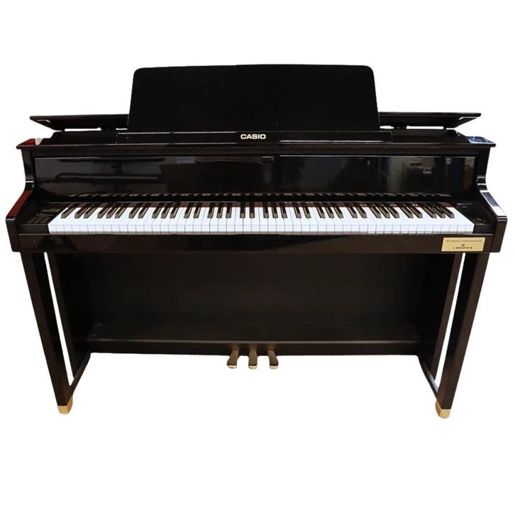 Casio GP500 Piano + Hoofdtelefoon, Muziek en Instrumenten, Piano's, Zo goed als nieuw, Piano, Zwart, Digitaal, Hoogglans, Ophalen